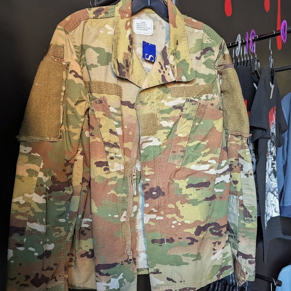 Army Combat Camo Jacket